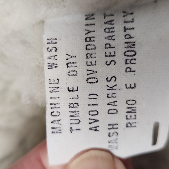 Mens Vintage Nelson '70's  Denim/Sherpa Vest - Size Large - Picture 9 of 11